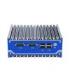 Fanless Mini Desktop Industrial Computer J1900 Rail with GPIO Fanless TPM RS232/RS485 Serial Port Control Computer