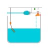 Schwimmerschalter Wasserstandsregler Pumpstandsanzeige Wasserpumpe Wasserturm Wasserstandssensor Automatischer Wassersensor