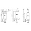 Hochpräziser Öl-Gas-Hydraulik-4-20MA-Diffusionssilikon-Drucktransmitter-Drucksensor