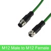 Industrielle Automatisierung Feldbus M12-Stecker auf Stecker RJ45-Ethernet-Kabel, Elecbee Profinet-Kabelsystem für Außendienste