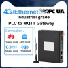 Industrial IOT Gateway PLC to OPC UA Converter for Elecbee PLC support AWS ThingsBoard Cloud EB-BL102Pro