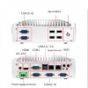 EB-M0701001 Embedded Industrial Computer J1900 Quad-core Dual Network 6 Serial Ports 2pcs 485 Interfaces RAM 4GB with WIFI