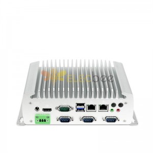 EB-M0701001 Embedded Industrial Computer J1900 Quad-core Dual Network 6 Serial Ports 2pcs 485 Interfaces RAM 4GB with WIFI