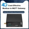 Modbus RTU to MQTT Converter 4G LTE Cellular Industrial IoT Gateway for RS485 RS232 Smart Meters Data Logger Serial to 4G EB-BL100