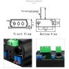 Perforierter dreiphasiger Wechselstromsender AC5A100A bis 4-20mA 0-10V Ausgangsstromsensor