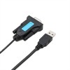 USB-auf-RS232-Seriell-Port-Computer-Adapterkabel, ein angetriebenes vier DB9-Pin-Stecker-Schnittstellen-Drucker-Verbindungskabel