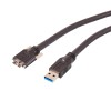 USB3.  0 TYP A auf Micro-USB mit Schrauben Industriekamerakabel 28Awg Schleppleine 5 Millionen Mal