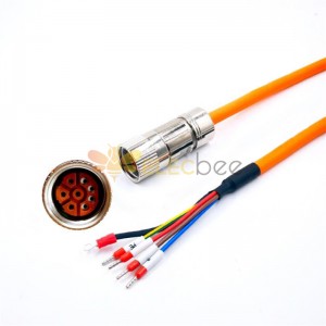 EB-VW3M5101R100 Kabel für Elecbee Servokabel Flexible Stromleitung BSH MOTOR/R80/R150/R200