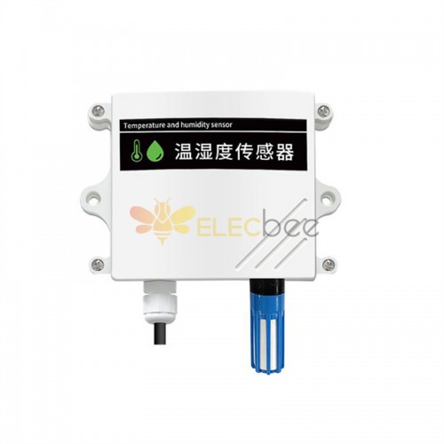 Wall Mounted Temperature and Humidity Sensor Monitoring Industrial Temperature and Humidity Sensor Elecbee Probe Transmitter