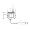 Flüssigkeitsstandsensor mit drahtlosem Eingang NB loT-Flüssigkeitsstandüberwachung, Sendermessung