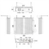 i5 Embedded Fanless Industrial Computer Dual Network Multi-string Industrial Mini Host