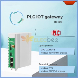 modbus RTU TCP to MQTT OPC UA industrial protocols smart conversion gateway plc ThingsBoard 4G ethernet wifi Bliiot EB-BL104