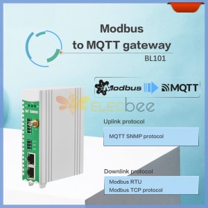 modbus RTU TCP to MQTT industrial protocols smart conversion gateway ThingsBoard awsIoT support 4G ethernet wifi Bliiot EB-BL101