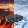 PoE-Switch, Ethernet-Switch, Gigabit-Industrie-Switches, abgeschirmte Ports, lüfterloser Erweiterungs- und Prioritätsmodus