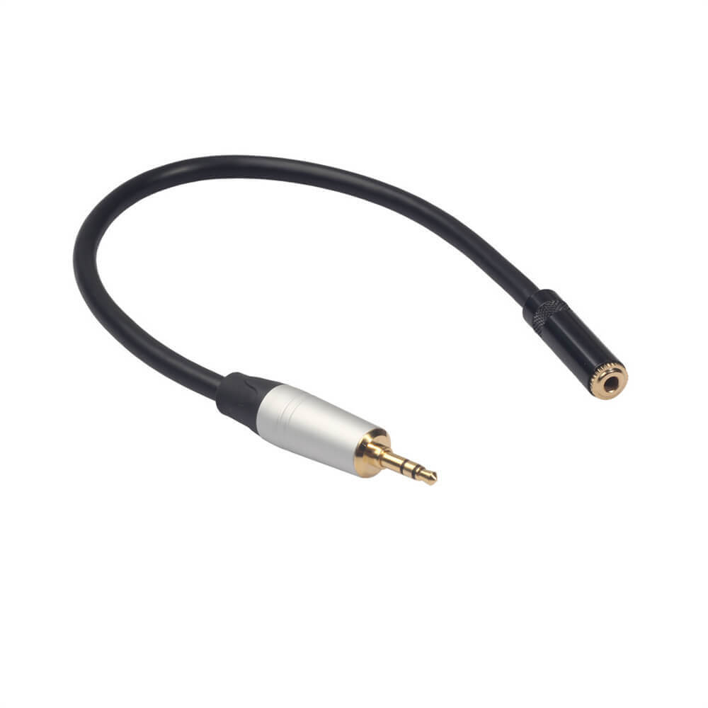 Cable de extensión de audio auxiliar Auxiliar de 3,5 mm macho a 3,5 mm Cable de línea de extensión de audio macho para cable de teléfono de coche 0,3 M