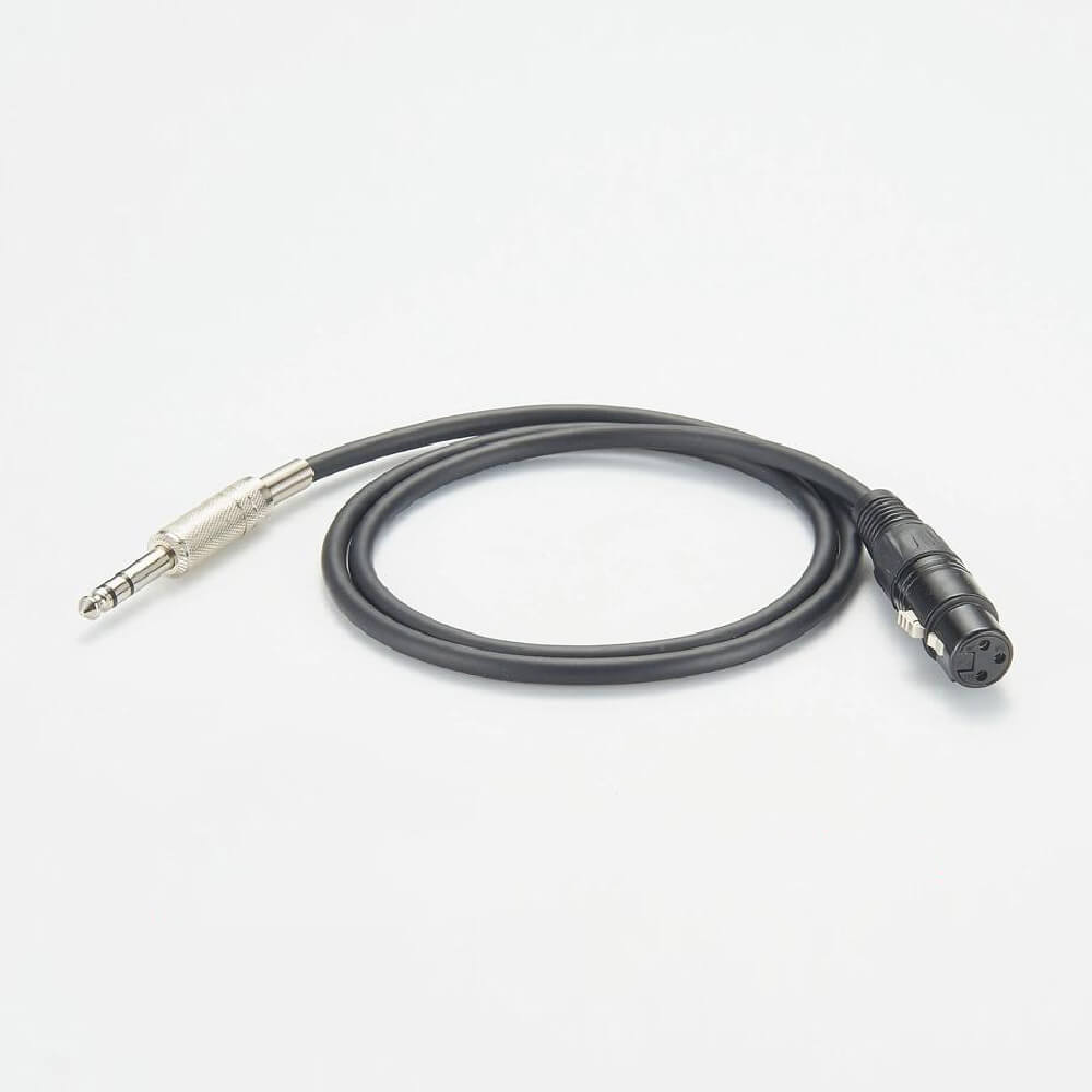 6,35 mm Erkek - XLR 3 Pimli Dişi Kablo