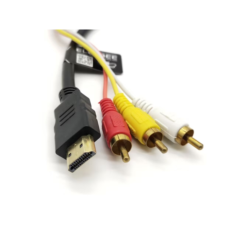 Hdmi maschio a 3 RCA maschio Av adattatore Composito AV cavo audio video 1,5 m per TV