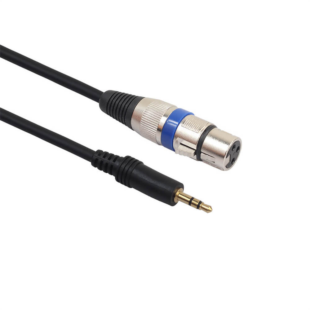 штепсельная вилка 3.5Мм стерео к аудио кабелям СЛР 3Пин женским 3 метра