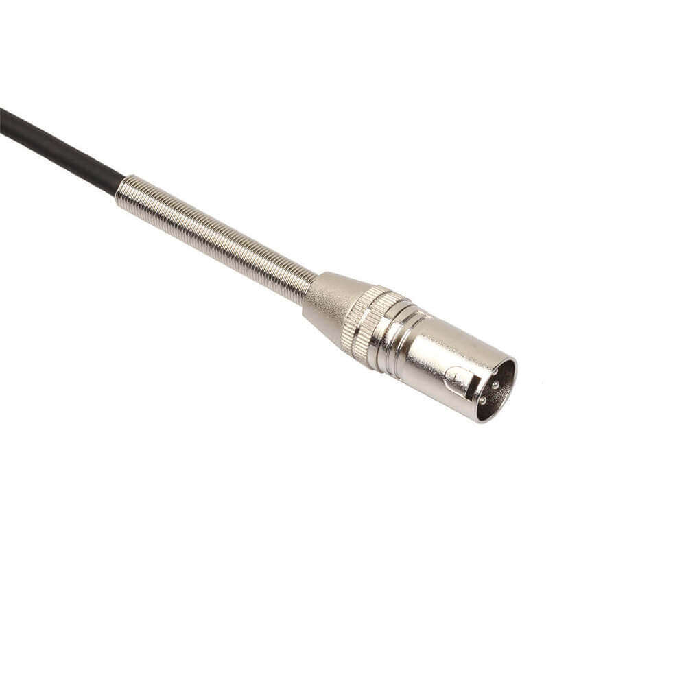 3-poliger XLR-Klinkenstecker auf 1/4 6,35 mm Stecker, Stereo-Mikrofon-Adapterkabel, 0,3 m, Audio wandelt Kabelleitungen um