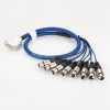 DB25 Male To 8 XLR Female Tascam Cable 0.5M