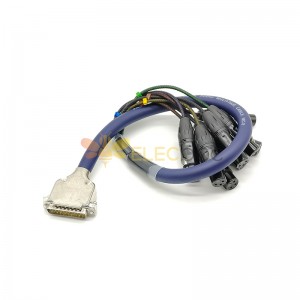 DB25 Male To 8 XLR Female Tascam Cable 0.5M