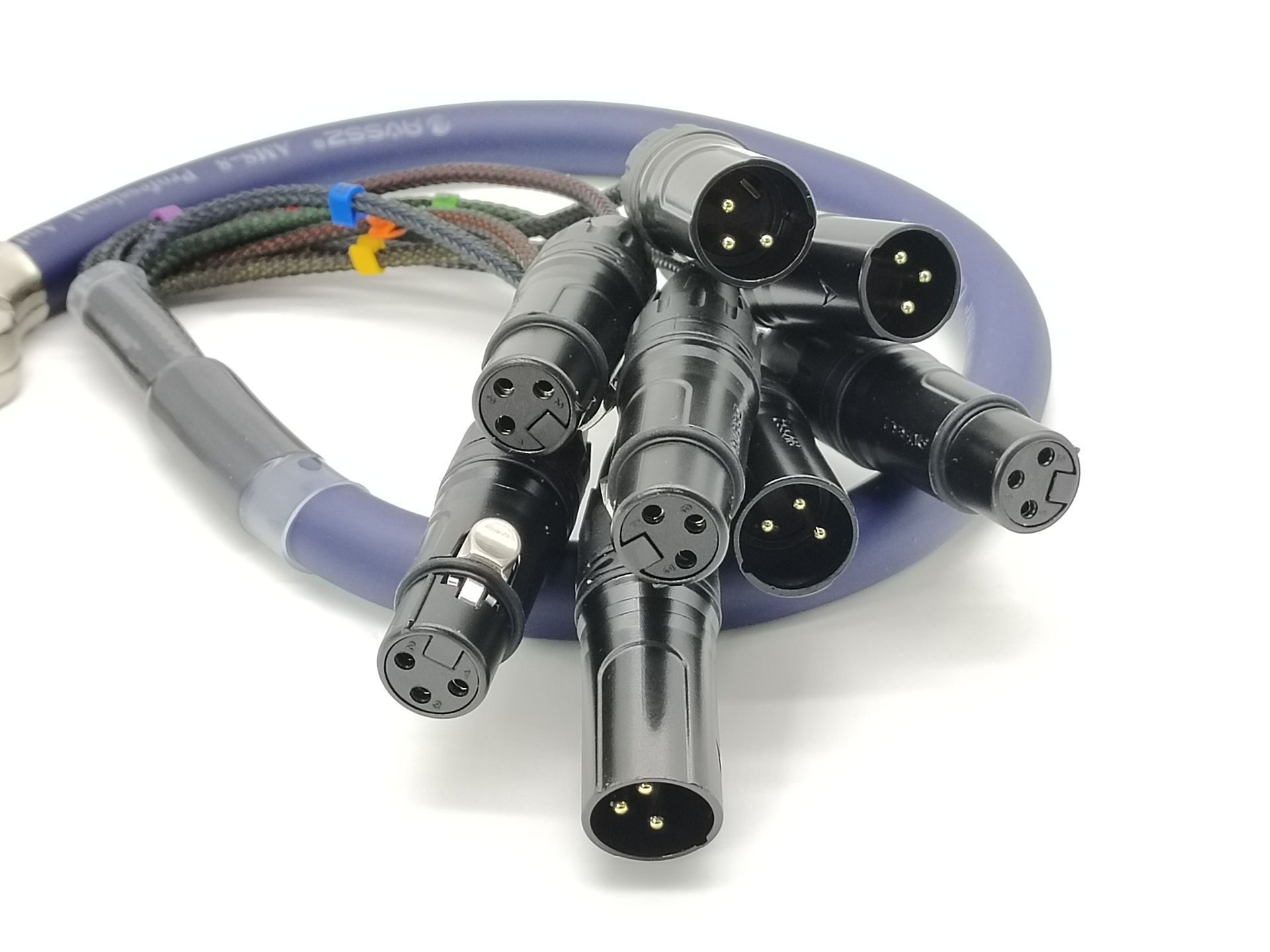 DB25 auf 4*XLR-Stecker 4XLR-Buchse Tascam-kompatibles Kabel