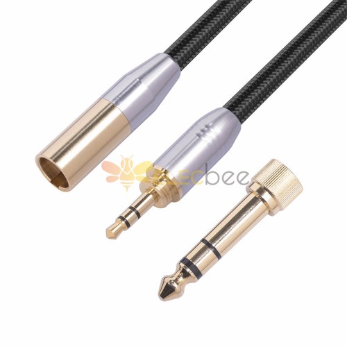 3.5 mm Jack Male-XLR Male Pro Audio Cables, Snakes & Interconnects