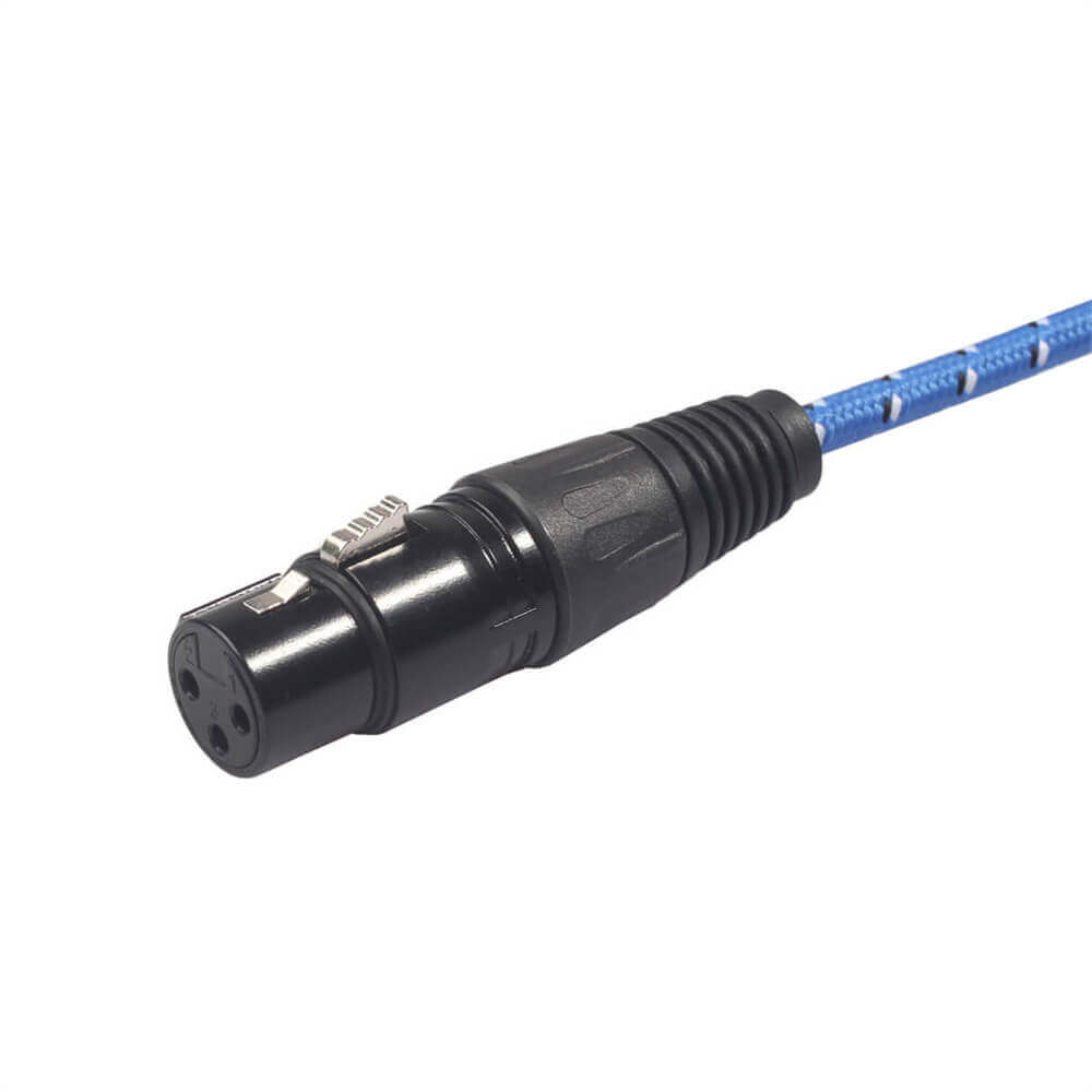 Микрофонный провод Шнур XLR Женский до 3,5 мм Штекер Аудио Провод Микрофонный кабель 3 метра