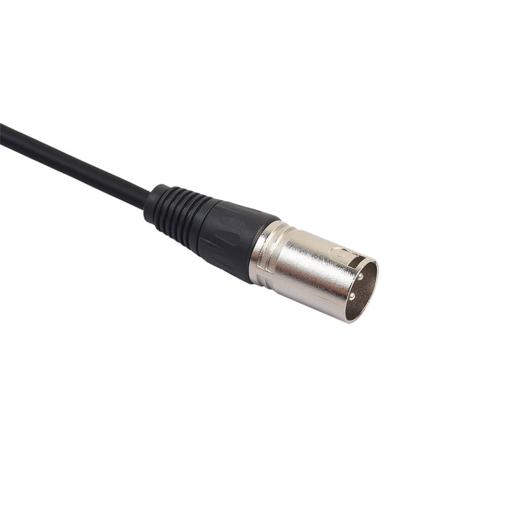 Mikrofonkabel, XLR-Stecker auf 3,5-mm-Stecker, Audiokabel für kabelgebundenes Mikrofon, 3 m