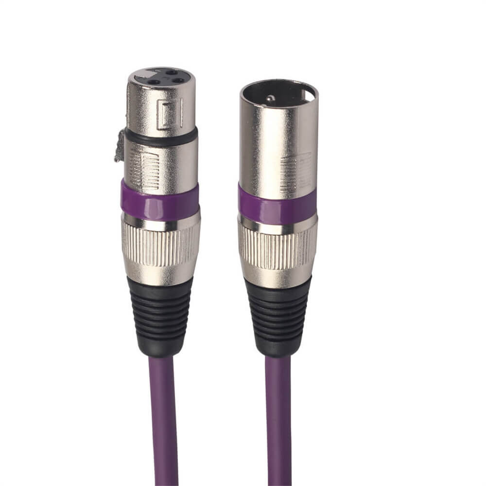 Cavo per microfono XLR a 3 pin maschio-femmina Cavo per microfono ad alta schermatura Cavi per microfono 1M