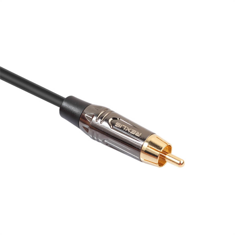 XLR 3-контактный штекер RCA кабель 1 м, совместимый с усилителем микрофона, аудио плата, аудио микшер, куртка динамика