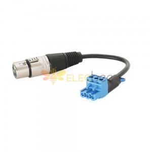 XLR Female 3 Pin To Terminal Block Adapter Cable