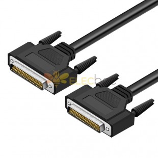 Cable de extensión DB62 de cobre Cable serial macho a macho para control industrial 1 metro