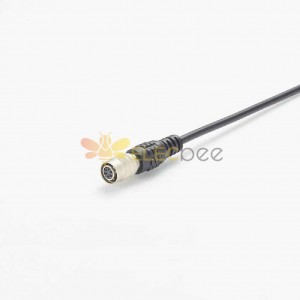 Industrial Camera 6 Pin Jack Female Power Cable Single End HR10A-7P-6S 0.5Meter