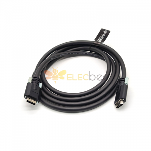 Sdr 26 Pin To Sdr 26 Pin Camera Link Industrial Camera Cable Power Supply High Flexible Towline With Lock Data Cable 1 Meter 2m
