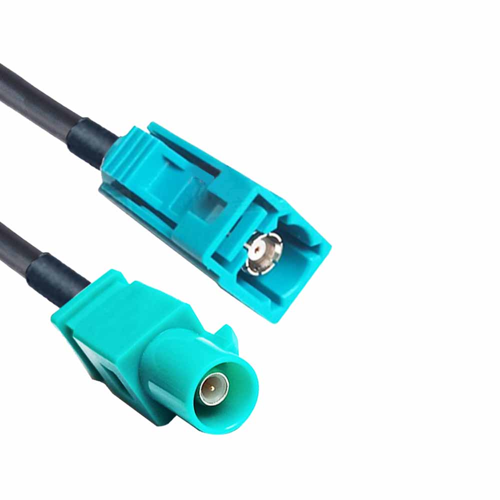 FAKRA SMB Z código hembra a macho cuerpo largo señal funcional vehículo Cable montaje LMR195 50CM