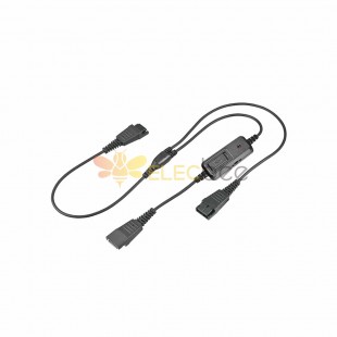Câble répartiteur de type Y à déconnexion rapide compatible avec le câble d'entraînement Jabra PH18