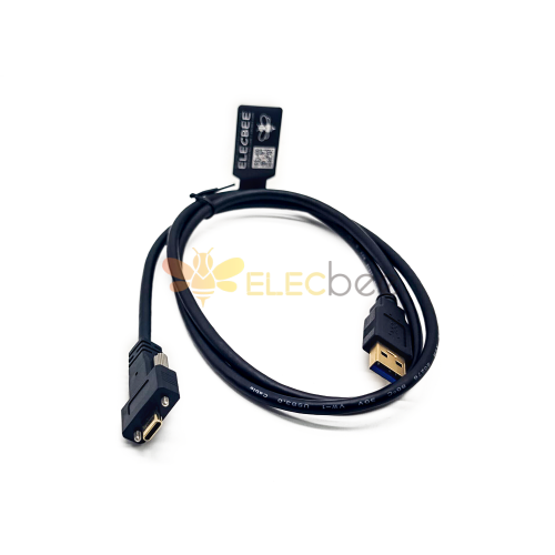 Personnalisé Double Verrouillage USB Type-C À USB 3.0 Un Câble