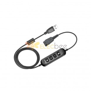 Jabra U20 Eğitim Kablosu ile Uyumlu Gösterge Işığı Kablosu ile Hızlı Bağlantıyı Kesmek için USB A