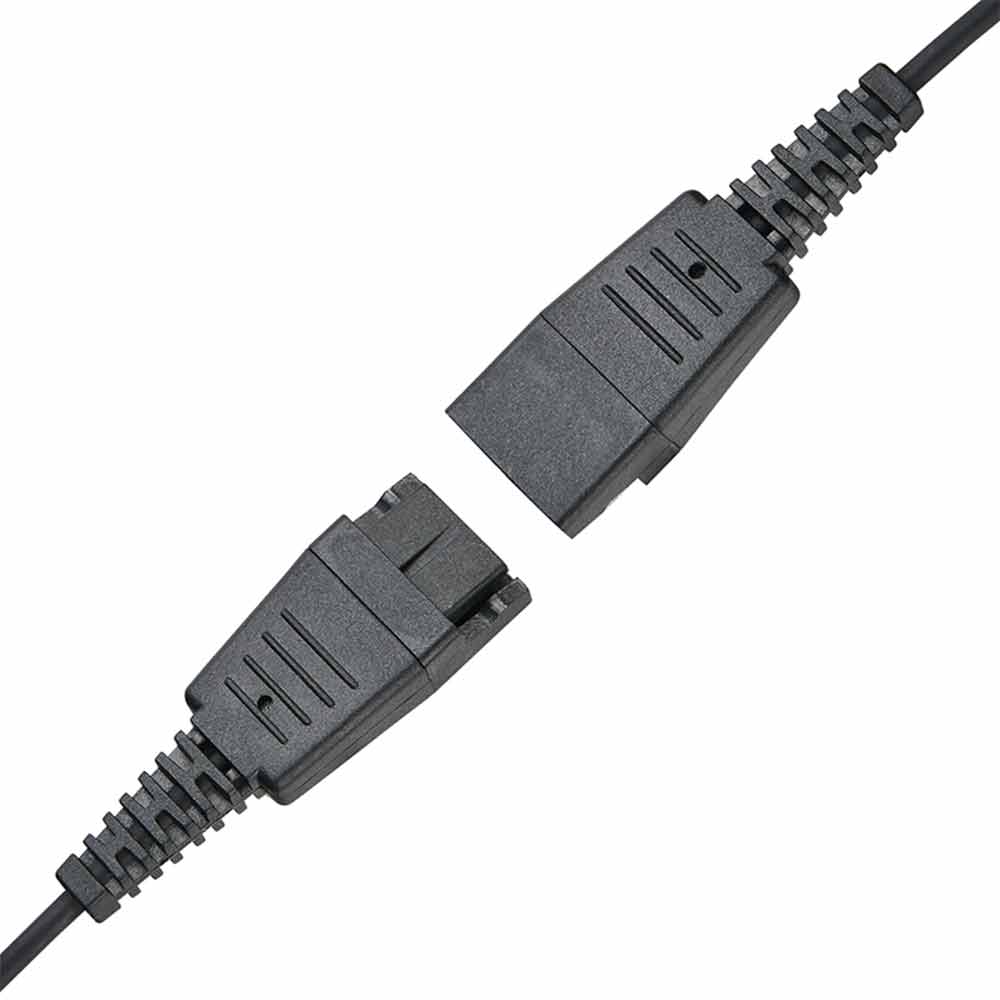 USB A からクイック切断、インジケーターライト付きケーブル、Jabra U20 トレーニング ケーブルと互換性あり