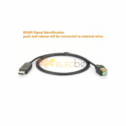 USB到PLC RS485轉換電纜