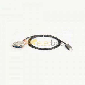 Cable de programación serial macho USB2.0 a DB25 1M