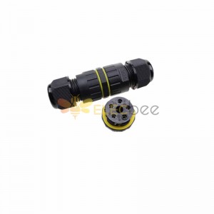 EW-M25 5 Pin Underwater Power Cable IP68 Waterproof Outdoor Connector