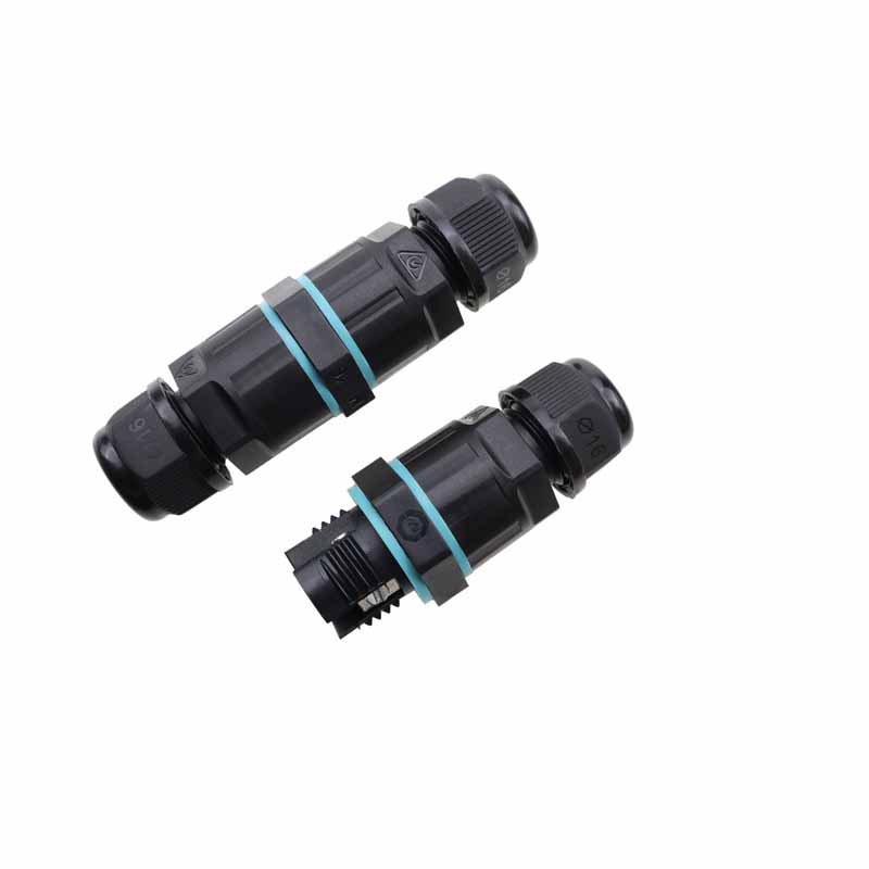 Conector Oj-M16S Mini M16 2 pinos à prova d\'água Ip68 Conector de fiação Conector à prova d\'água