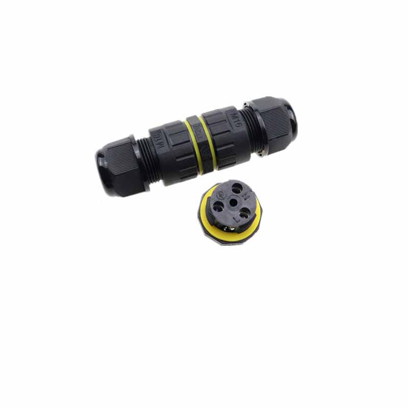 waterproof connector IP68 EW-M16-3P（for cable 3.5-7/5-8/7-10mm) For 5-8mm Cable