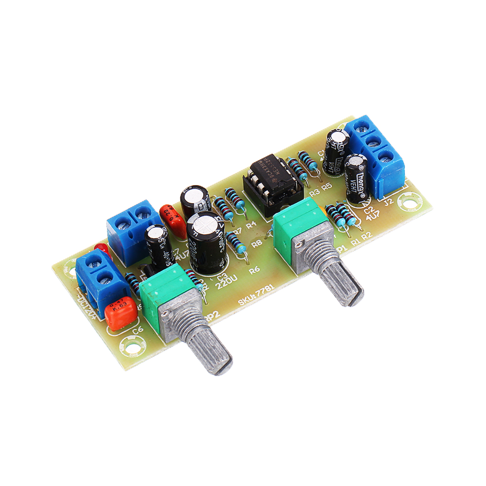 10pcs-Single-Power-Supply-DC10-24V-22Hz-300Hz-Subwoofer-Preamp-Board-Low-Pass-Filter-Module-1652499