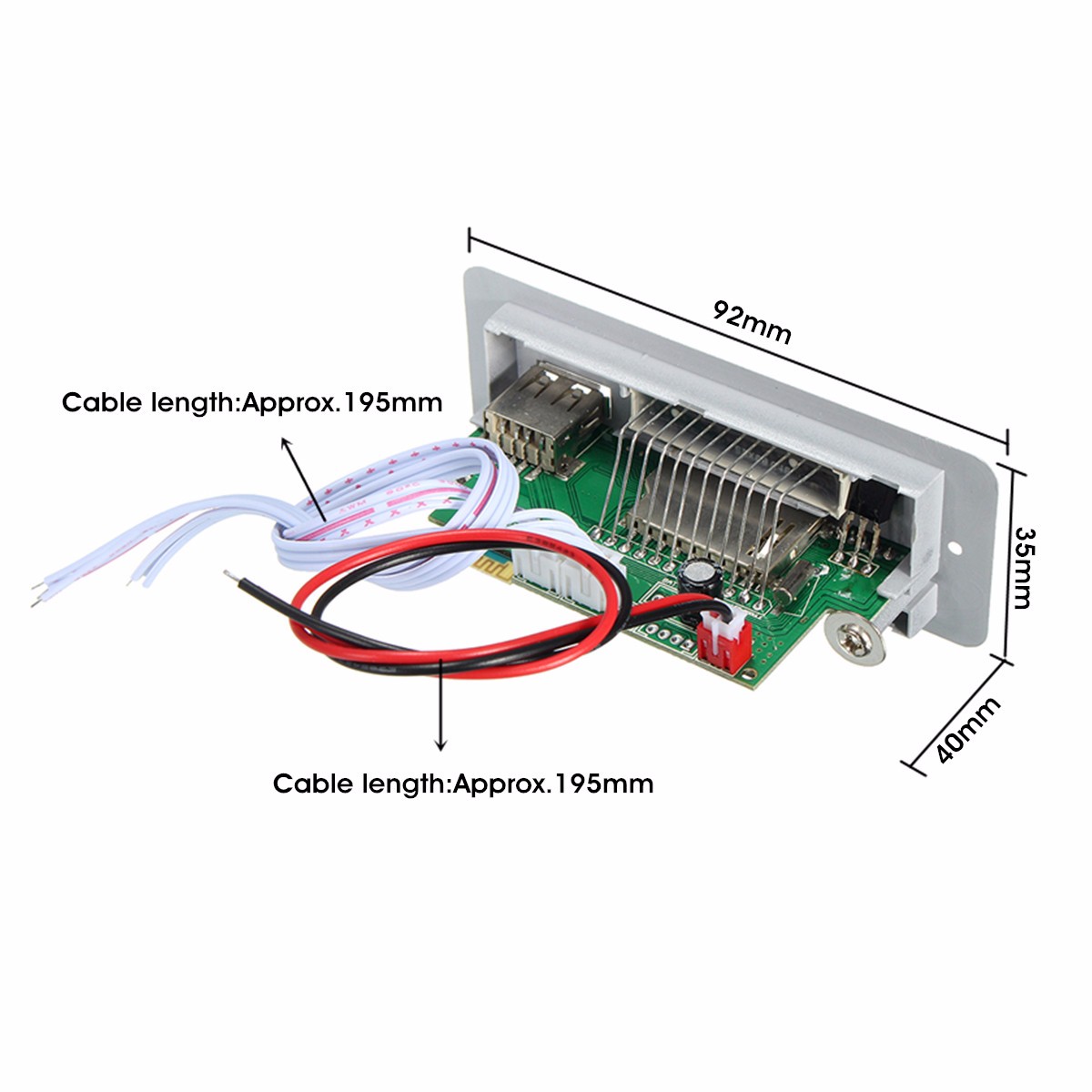 3Pcs-DC-12V5V-MP3-Decode-Board-LED-USB-AUX-FM-bluetooth-Radio-Amplifier-With-Remote-1136336