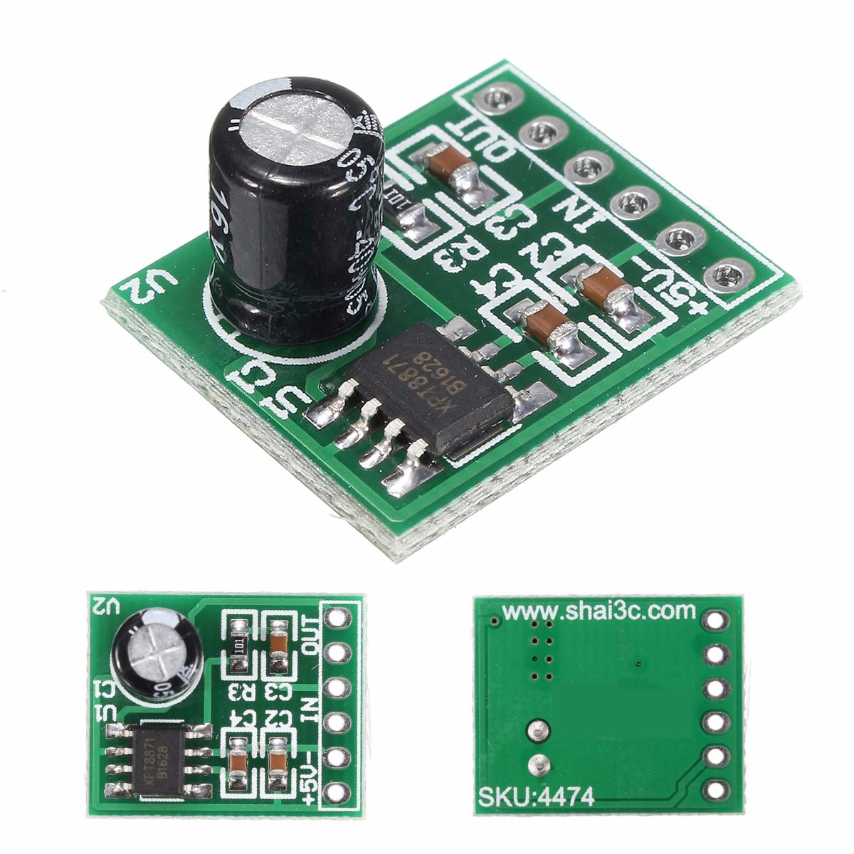 3pcs-XPT8871-5V-5W-1A-Single-Channel-Mono-Digital-Audio-Amplifier-Board-1338036