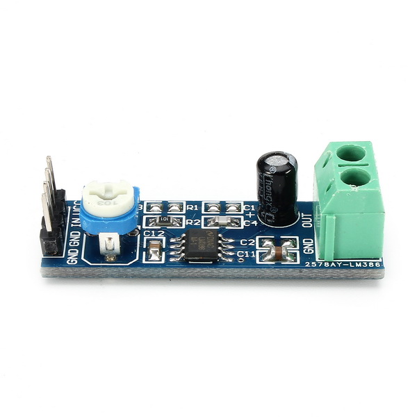 5Pcs-LM386-Module-20-Times-Gain-Audio-Amplifier-Module-With-Adjustable-Resistance-1112688