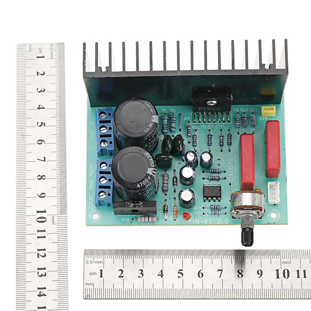 LM1876-Dual-AC15-20V-30W30W-20-Stereo-HIFI-Amplifier-Board-1722381